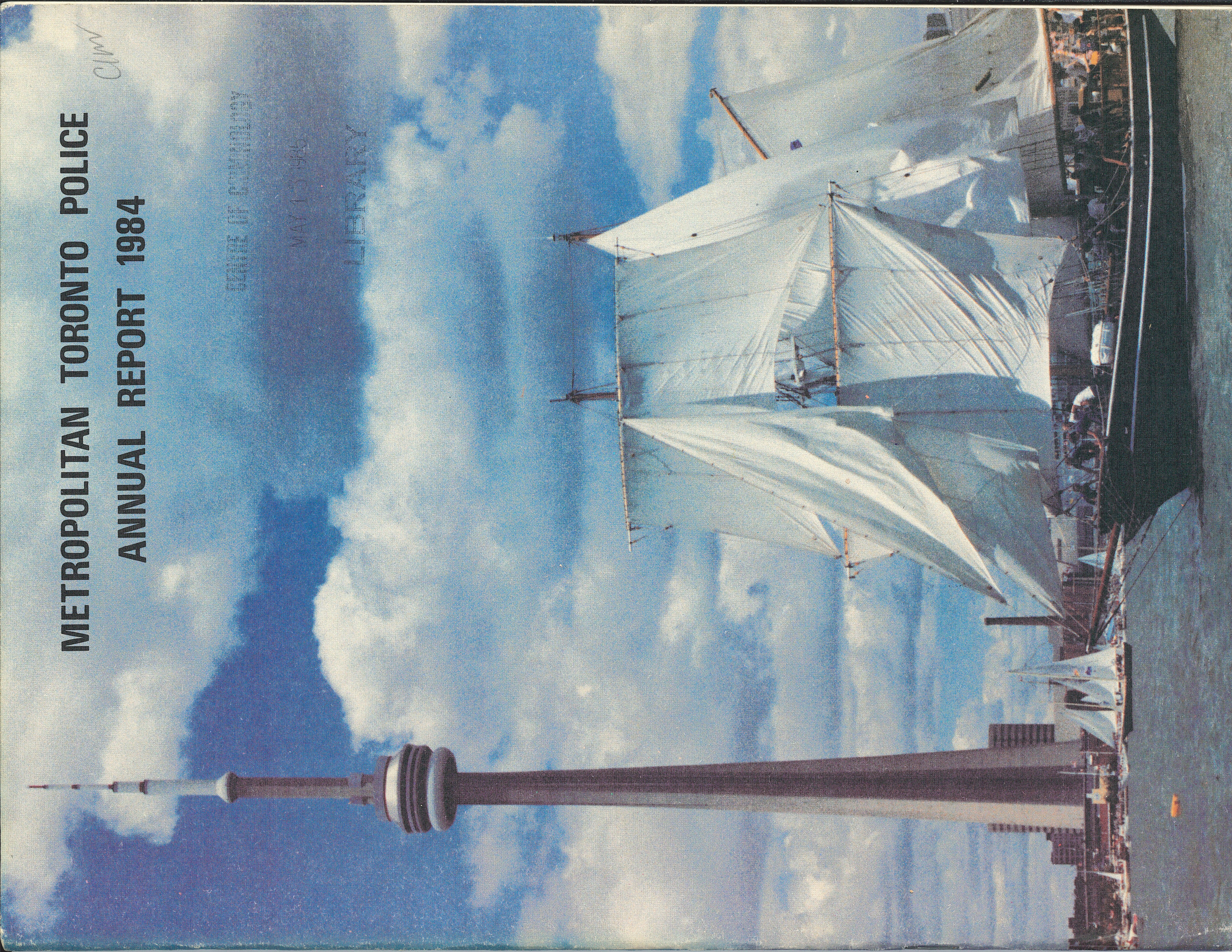 Cover of the Metropolitan Annual Police Report (1984)